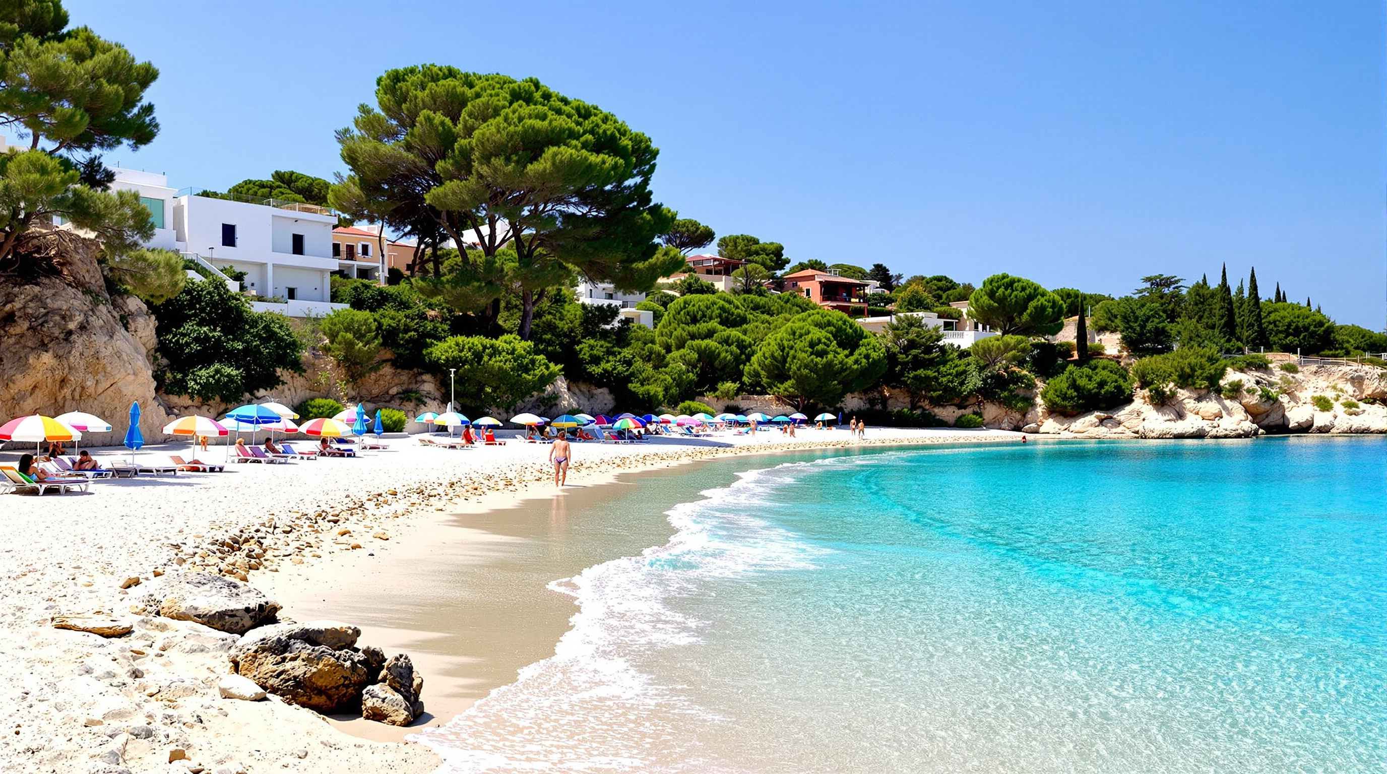 Le spiagge di Baia Verde